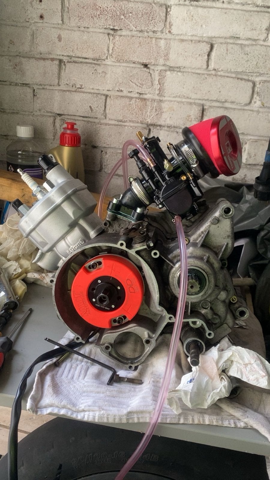 77cc big racing s6 am6 blok te koop, Ophalen of Verzenden, Zo goed als nieuw, Blok