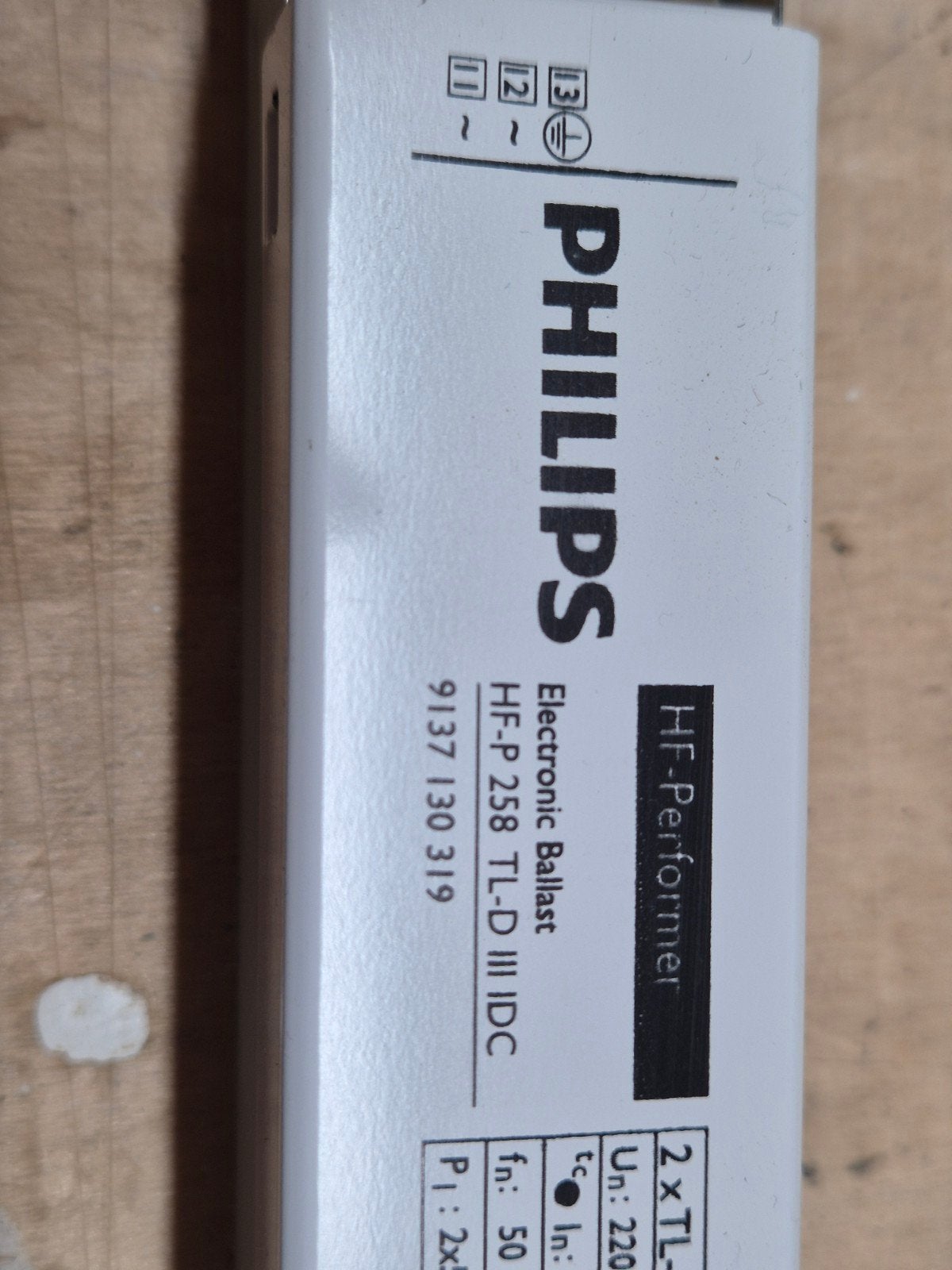 Philips HF-Performer Elektronisch Voorschakelapparaat, Ophalen of Verzenden, Gebruikt, Overige typen