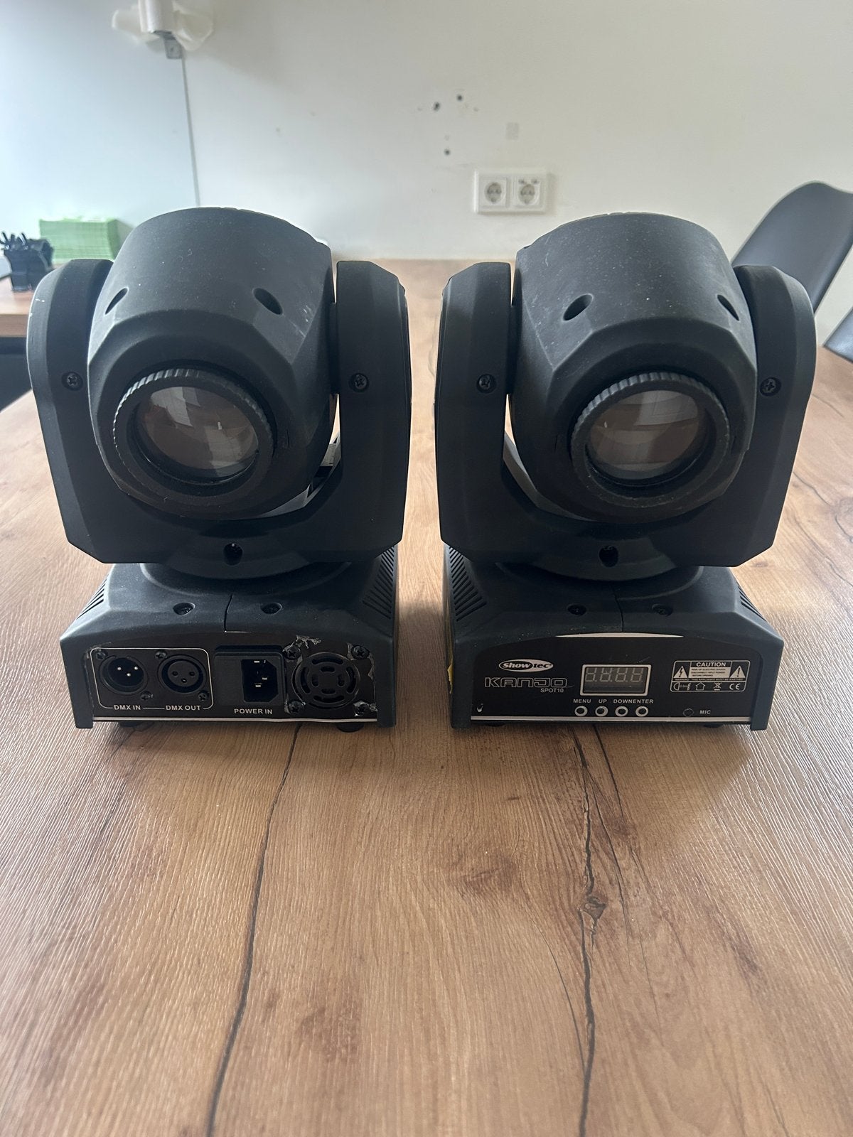 Showtec Kanjo Spot 10 Moving Heads (set van 2), Ophalen of Verzenden, Gebruikt