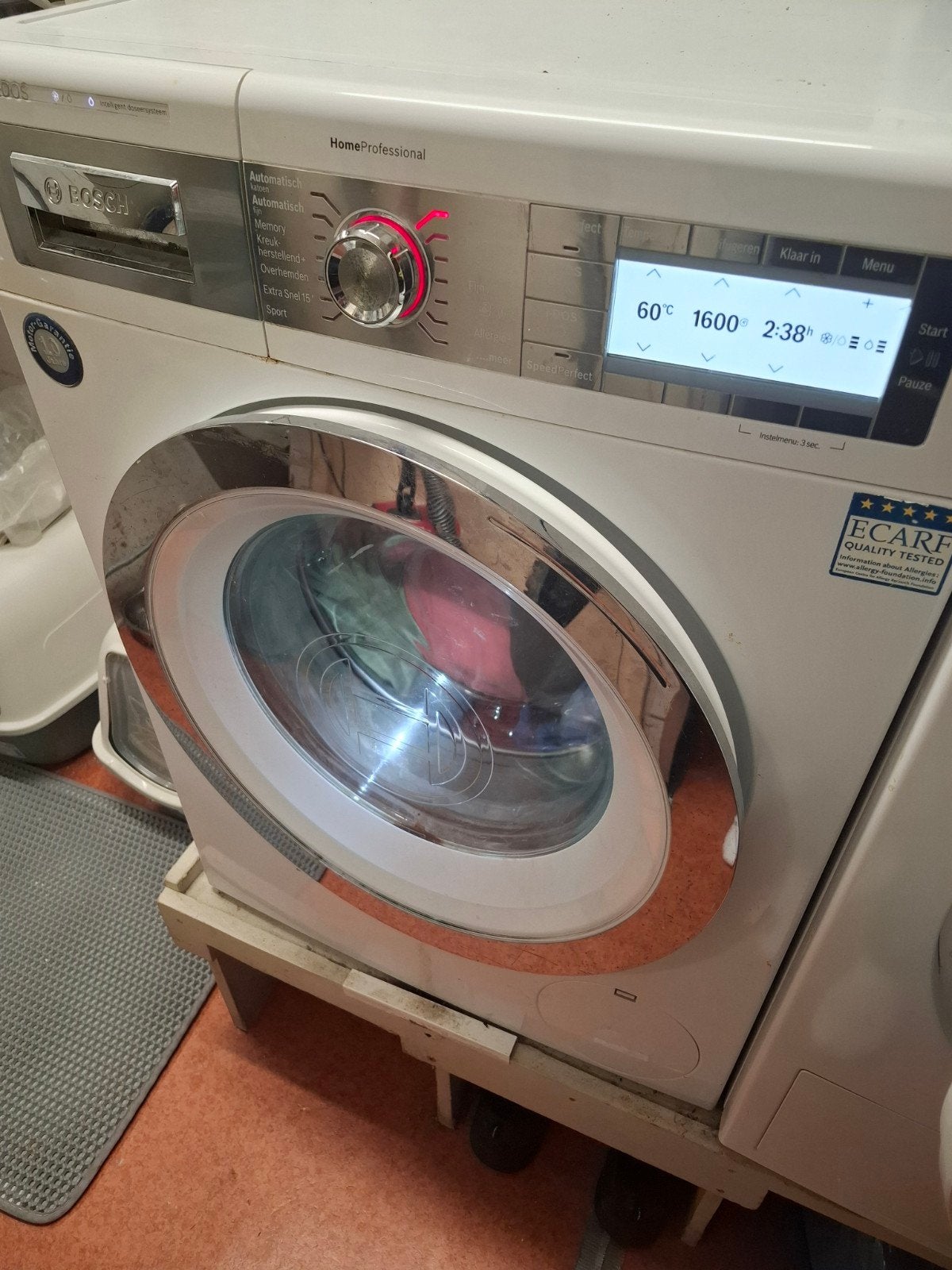 Bosch Wasmachine, Ophalen, 1200 tot 1600 toeren, Gebruikt, Minder dan 85 cm