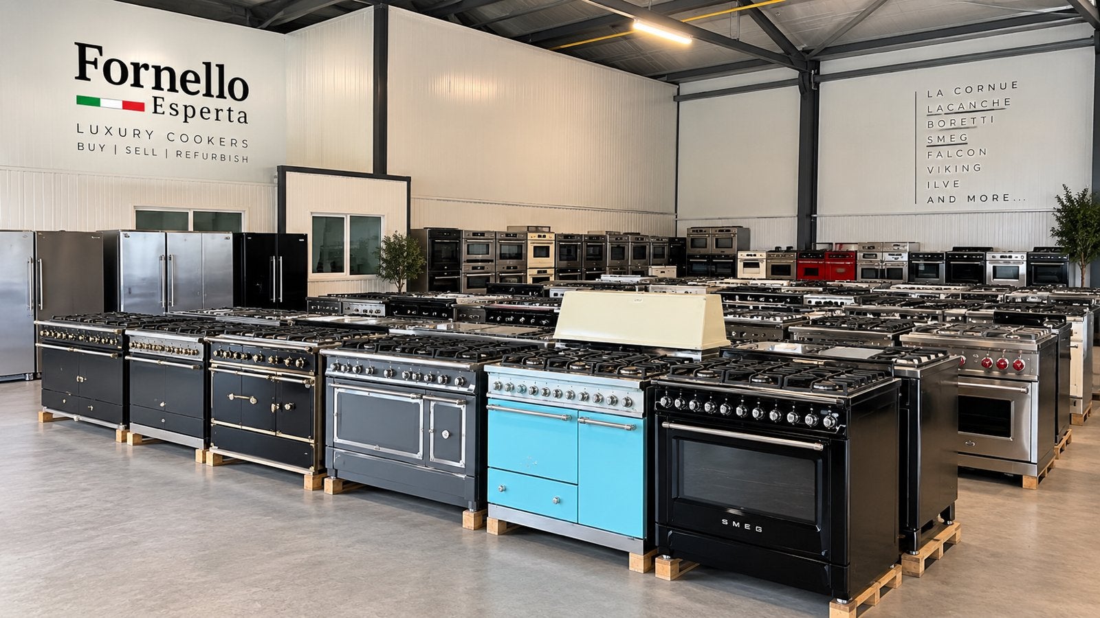 LUXE FORNUIZEN – LA CORNUE • LACANCHE • BORETTI • FALCON |, Fornello Esperta, Ophalen of Verzenden, Zo goed als nieuw, Energieklasse A of zuiniger
