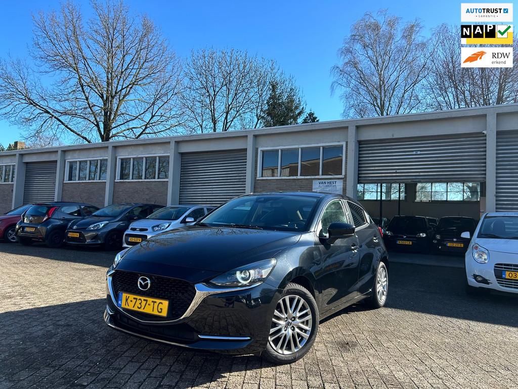 Mazda 2 1.5 Skyactiv-G Luxury Voll opties! Stuur/stoel verw., Voorwielaandrijving, Euro 6, 4 cilinders, Automatische klimaatregeling