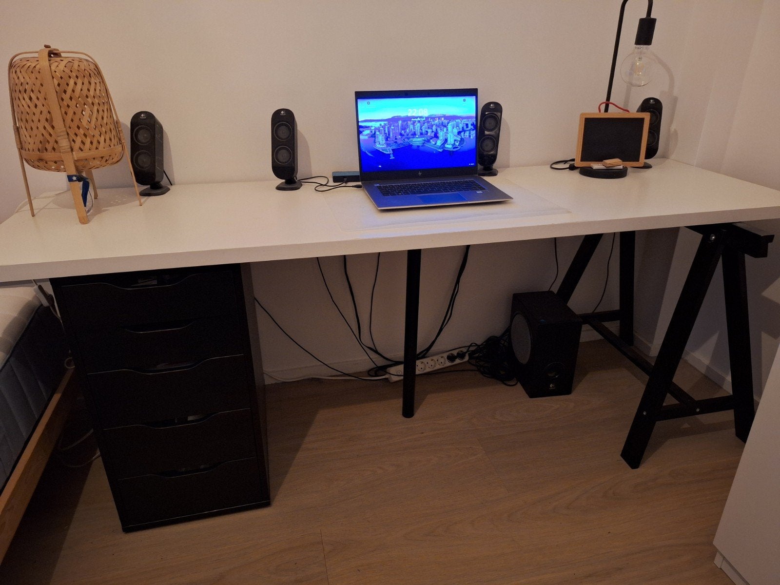 Ikea burea en bureaustoel, Ophalen, Gebruikt, IKEA