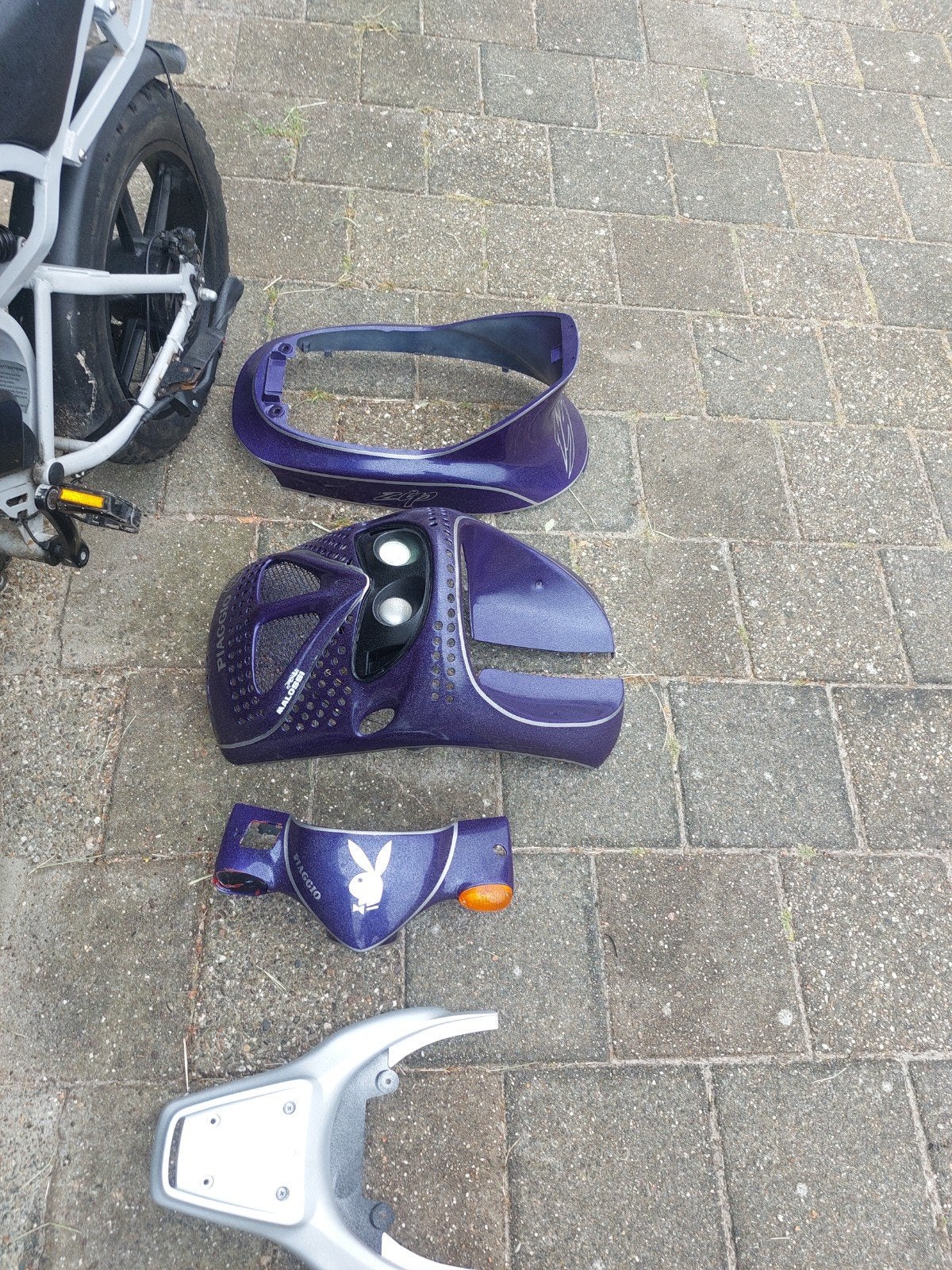 piaggio zip sp98 kappen buiten, Ophalen, Kap, Piaggio