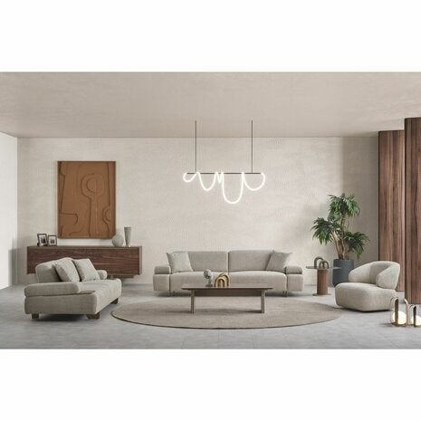 ACTIE! Complete Woonkamer Set –met Slaapfunctie – €2.750, Huis en Inrichting, Ophalen, Nieuw, 75 tot 100 cm, Stof