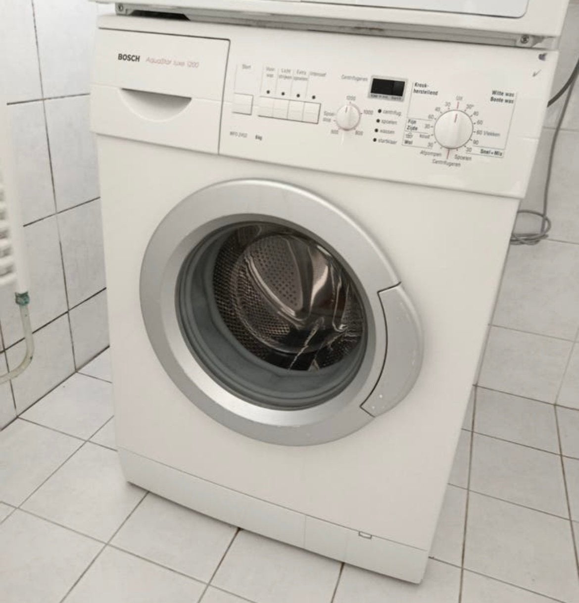 Bosch wasmachine, Ophalen, 1200 tot 1600 toeren, Zo goed als nieuw, Wolwasprogramma