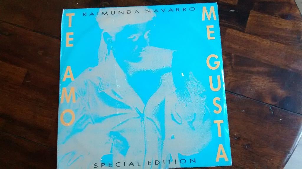 Maxi single - Raimunda Navarro - Te Amo / Me Gusta, Cd's en Dvd's, Vinyl Singles, Maxi-single, Dance, Ophalen of Verzenden, Zo goed als nieuw