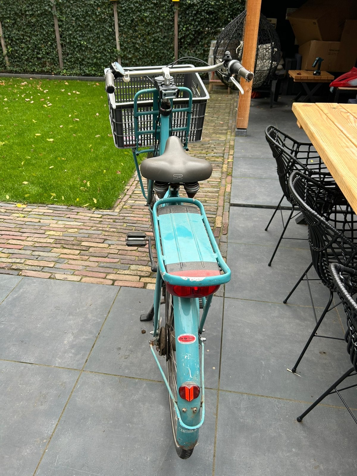 Cortina elektrische dames fiets, Fietsen en Brommers, Ophalen, Zo goed als nieuw