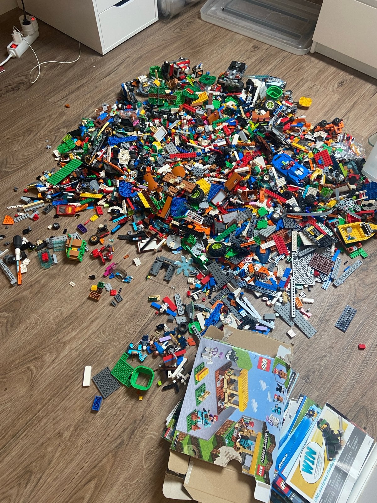 Grote partij LEGO (8.8kg) - Ninjago, City, Creator, Technic, Gebruikt, Overige thema's, Lego, Ophalen of Verzenden