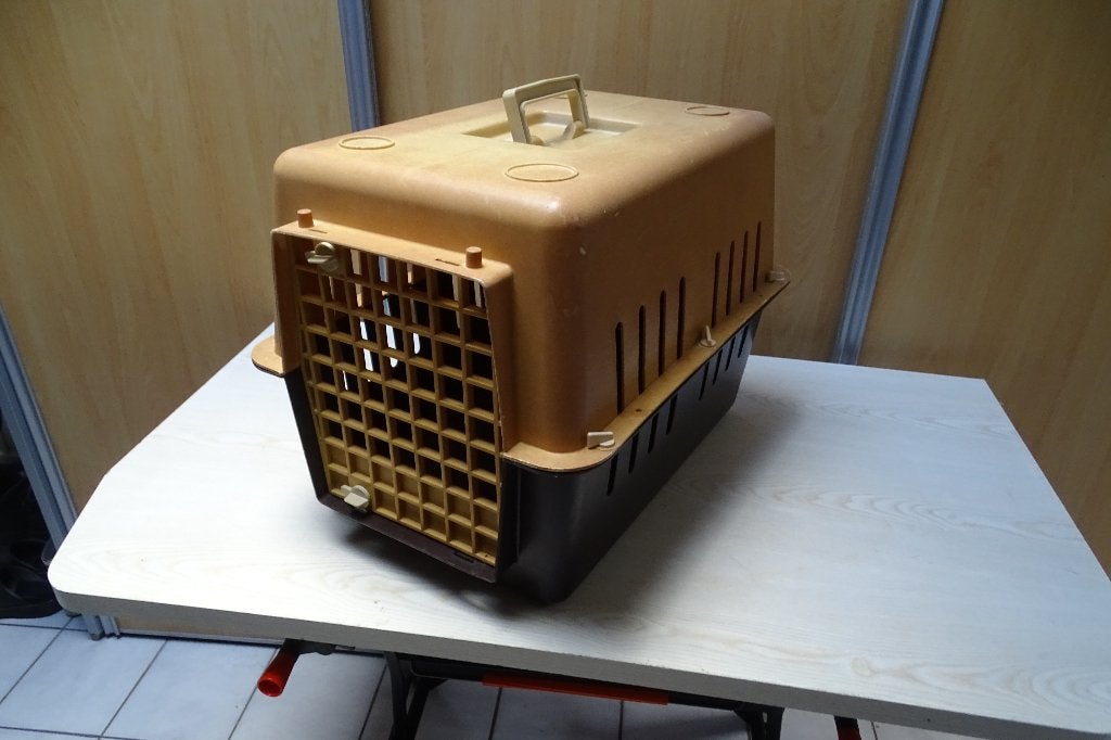 transportbox  katten, Dieren en Toebehoren, Ophalen of Verzenden, Gebruikt