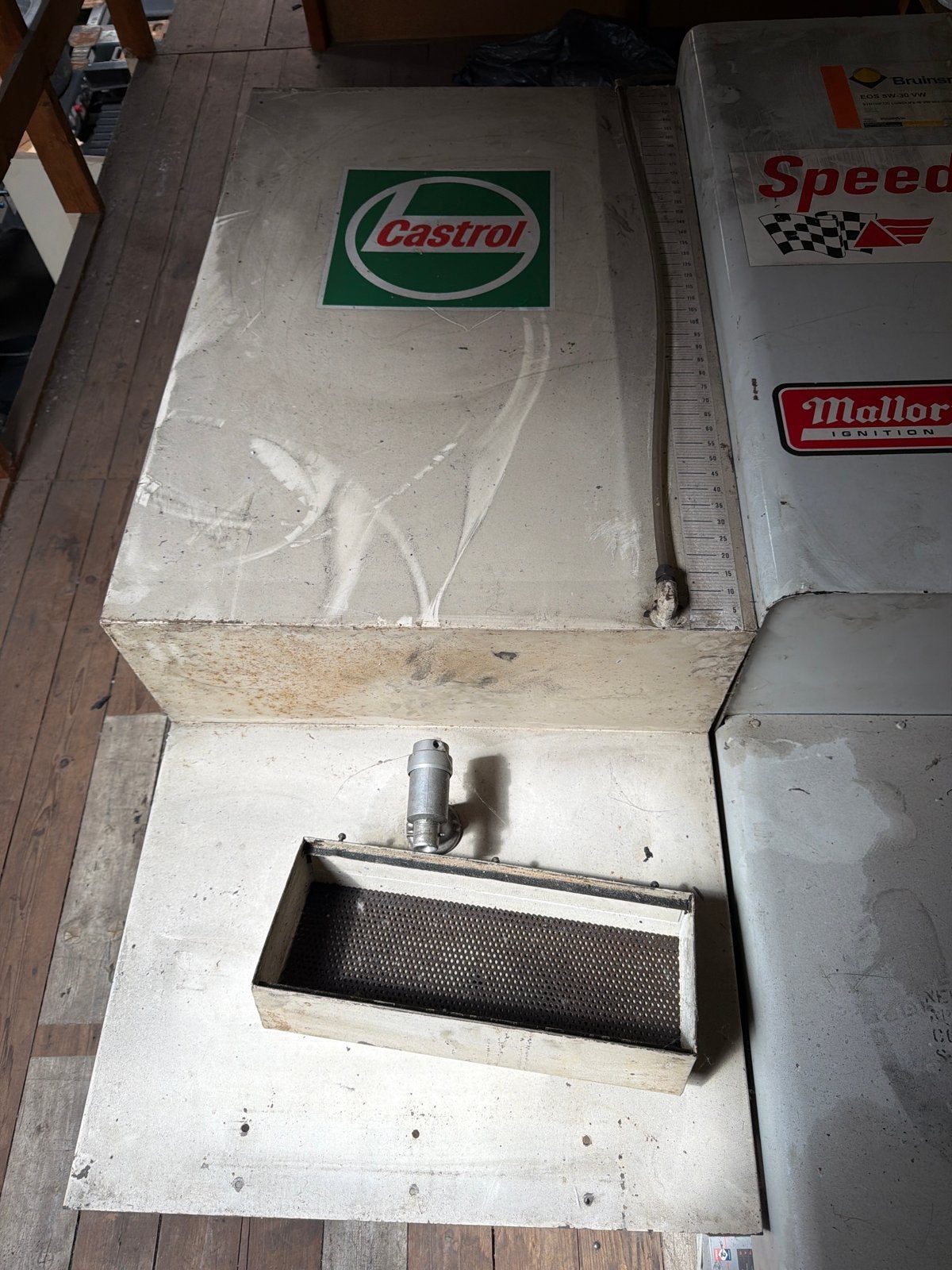 Vintage Oliebar 200L - Castrol & Speedwell Motor Oils, Ophalen