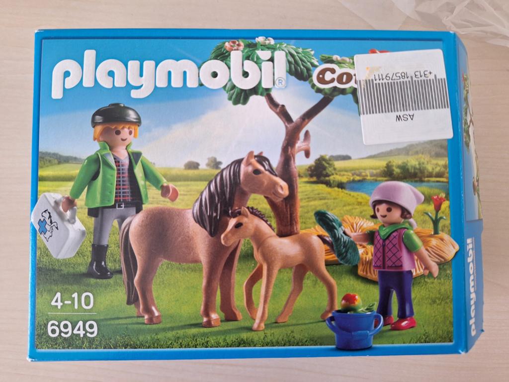 Playmobil 6949 dierenarts met pony's, Ophalen of Verzenden