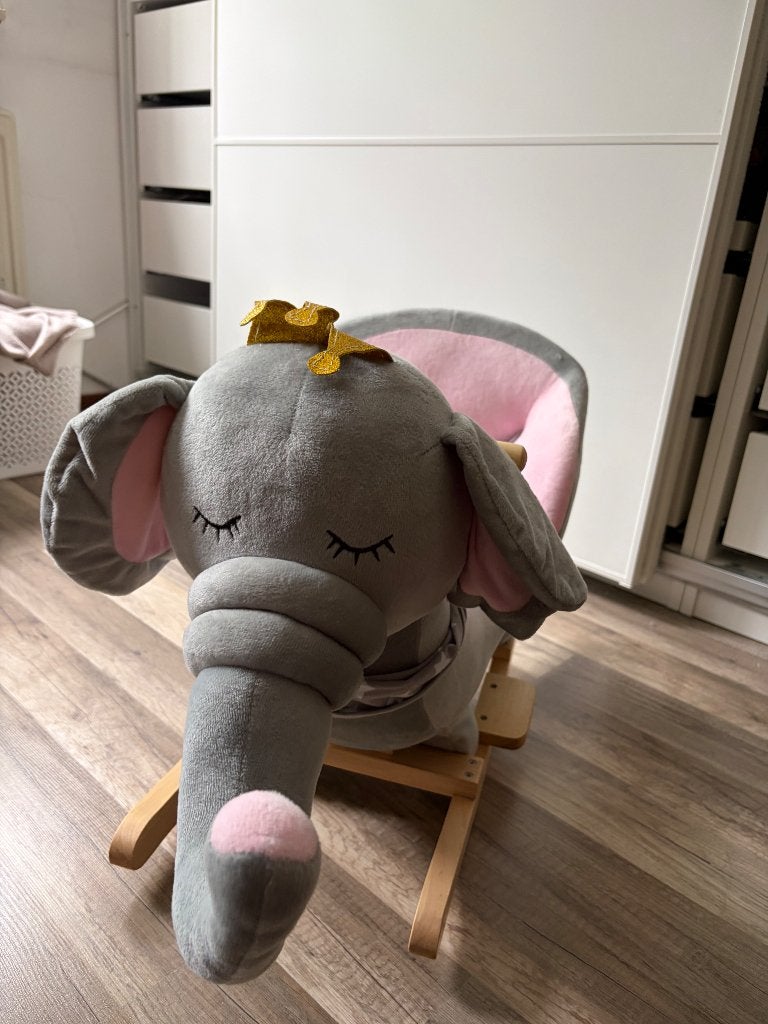 Olifant hobbelpaard, Ophalen, Zo goed als nieuw