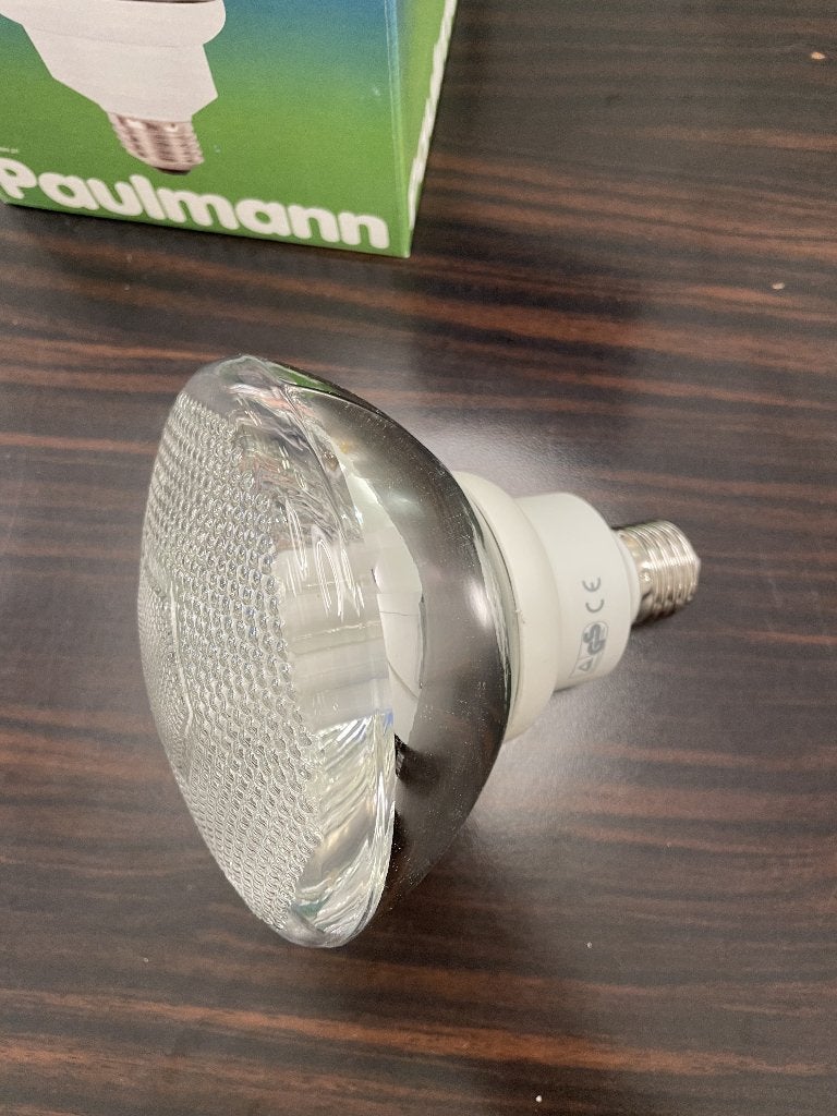 Paulmann PAR38 Spaarlamp 20W E27 | 9 stuks beschikbaar, 60 watt of meer, Nieuw, Spaarlamp, E27 (groot)