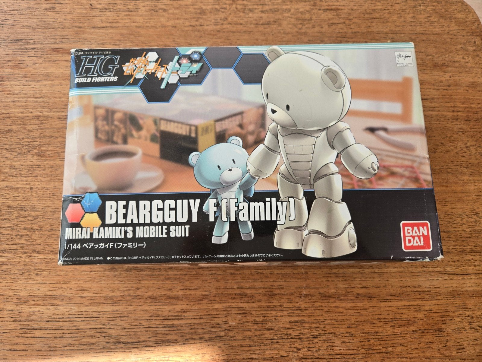 Beargguy F(Family) bandai, Ophalen of Verzenden, Zo goed als nieuw, 1:50 of kleiner