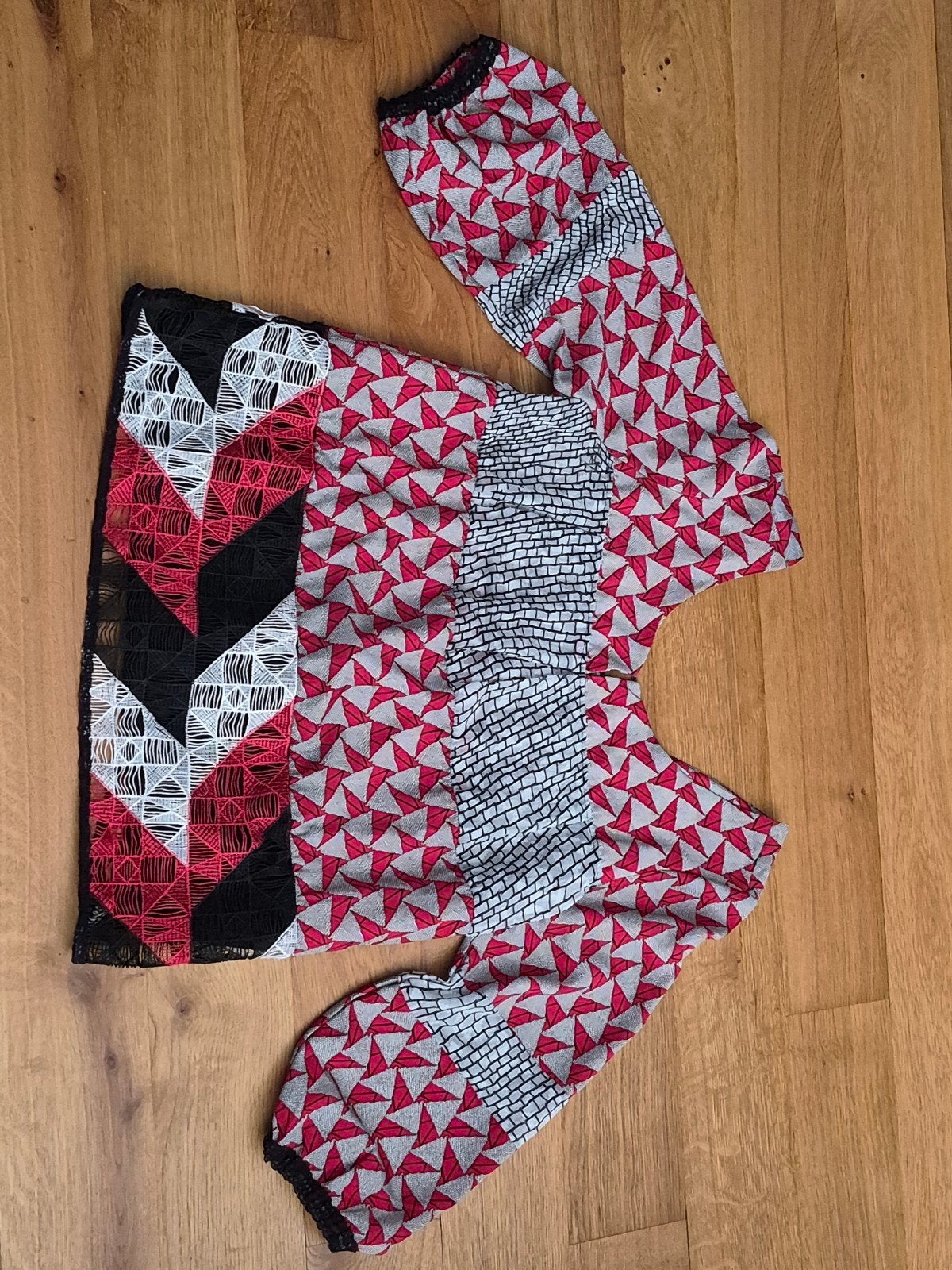 Save The Queen! Blouse met lange mouwen, maat L, Save The Queen!, Maat 42/44 (L), Zo goed als nieuw, Lange mouw