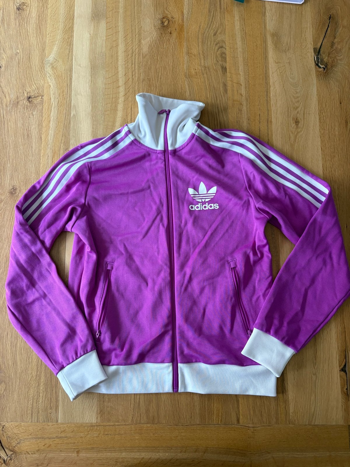 Adidas Trainingsjasje Dames Maat S Paars, Ophalen of Verzenden, Gedragen, Maat 36 (S), Paars