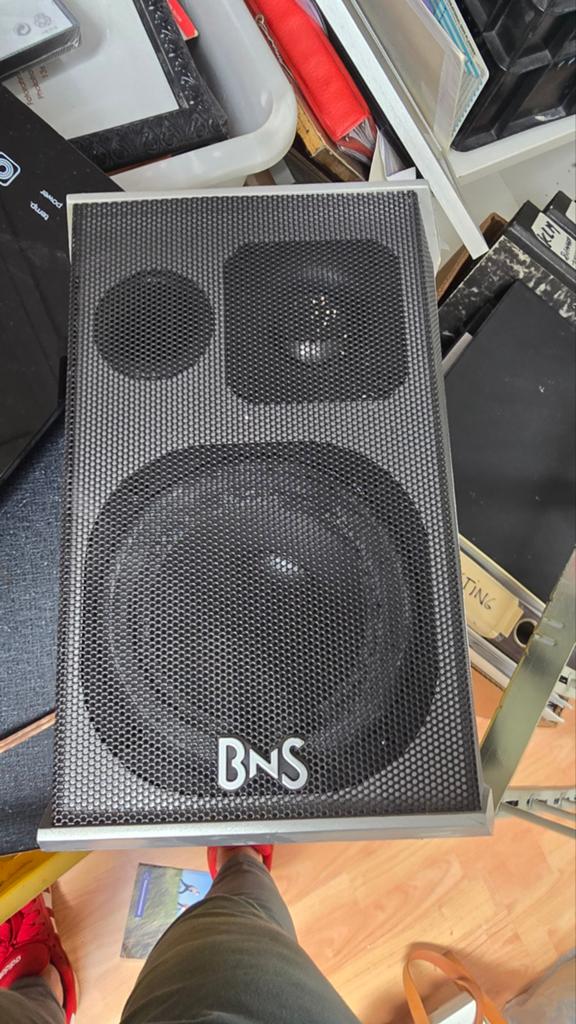 BNS SDX-20 Boekenplank Speakers - 75W - Zo goed als nieuw, Ophalen, Zo goed als nieuw, 60 tot 120 watt, Overige merken