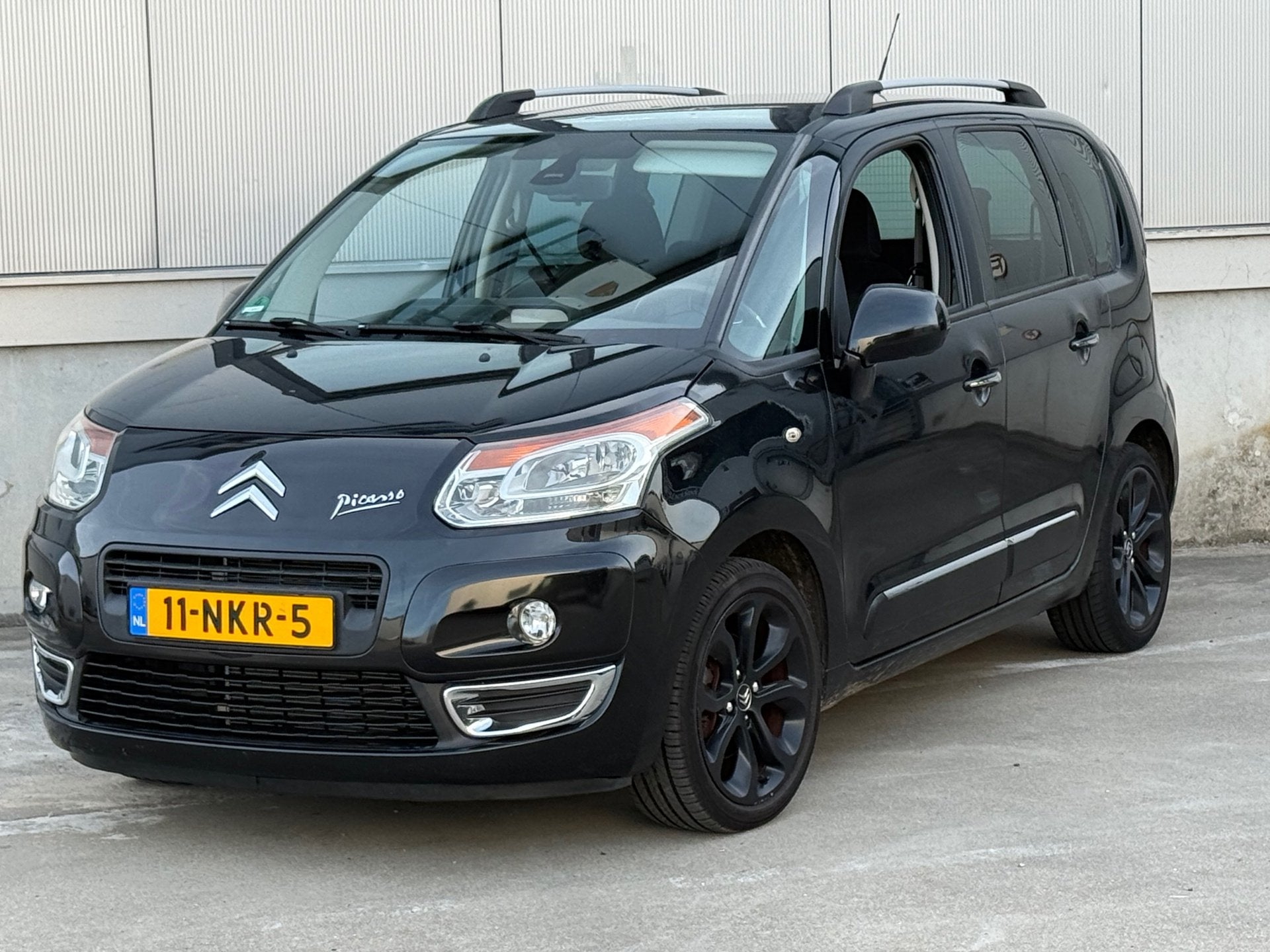 Citroen C3 Picasso 1.6 VTi Exclusive / AIRCO / NAP / Vol Ond, Auto's, Voorwielaandrijving, Gebruikt, 4 cilinders, Zwart