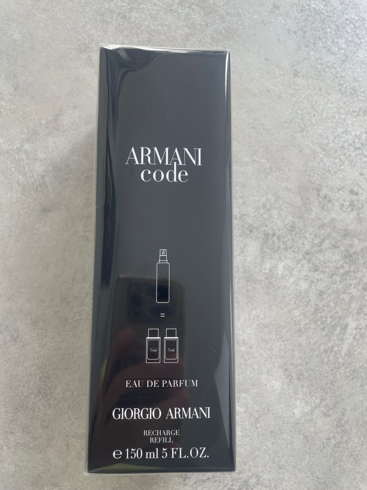 150ml Armani Code eau de parfum refill nieuw en origineel, Ophalen of Verzenden, Nieuw