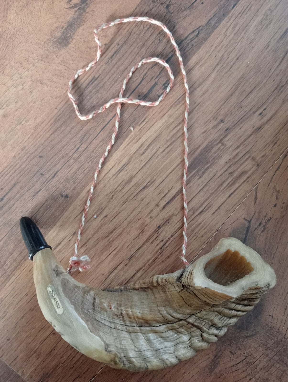 Souvenir ramshoorn fluit uit Frankrijk Rocamadour, Ophalen of Verzenden, Zo goed als nieuw