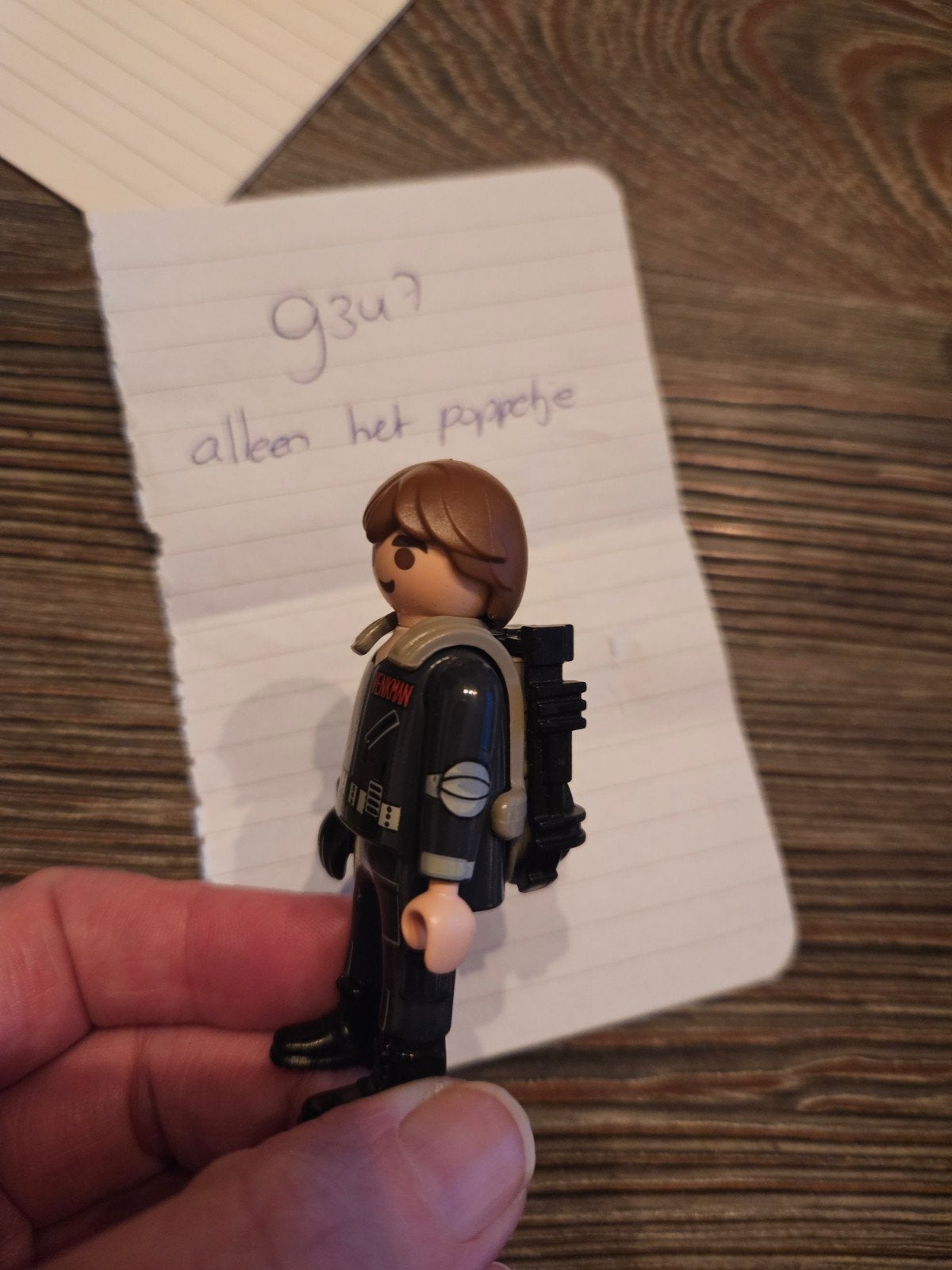 Playmobil 9347 poppetje ghostbusters, Ophalen