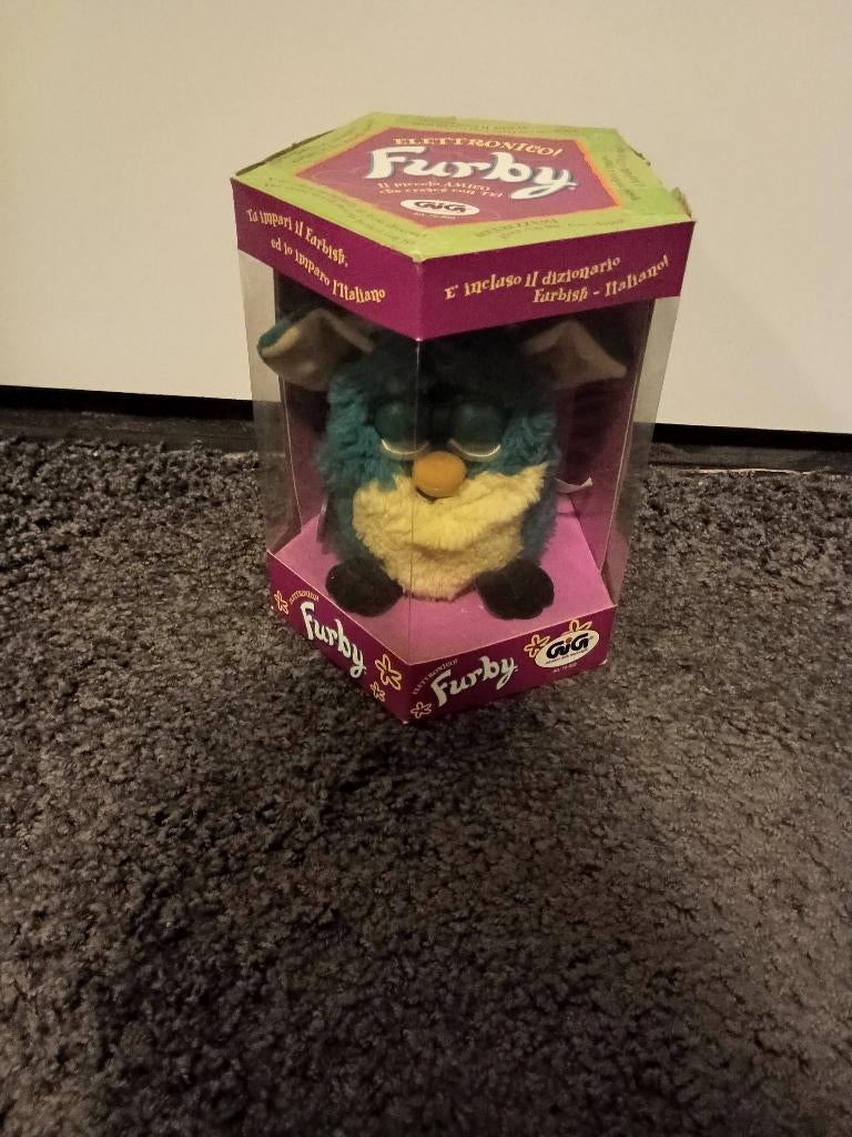 Furby Dragon Engels werkend in doos, Verzenden, Zo goed als nieuw
