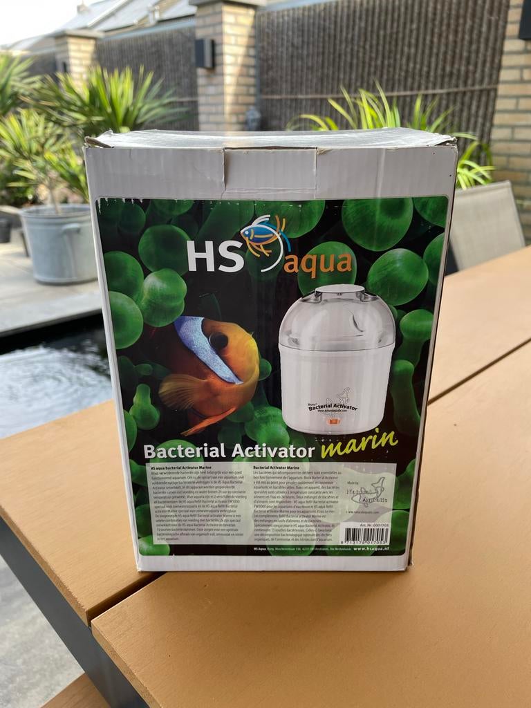 Hs Aqua bacterial activator marin “nieuw”., Ophalen of Verzenden, Nieuw