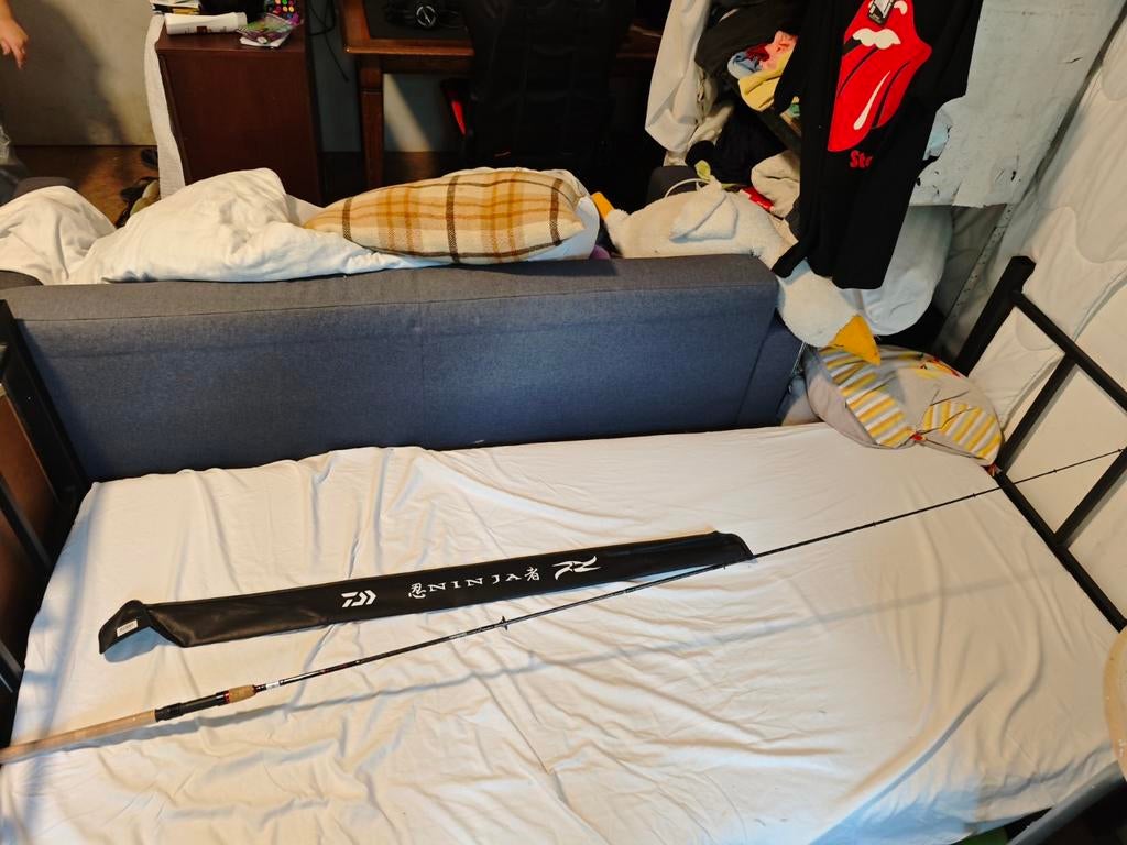 Daiwa Ninja X 2.10m 10-30g Werphengel - Zo goed als nieuw, Ophalen, Zo goed als nieuw, Werphengel