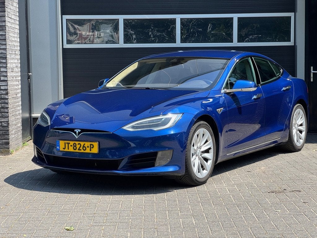 Tesla Model S 70 Base Autopilot, Camera, NAP, Auto's, Tesla, Bedrijf, Te koop, Model S, ABS, Achteruitrijcamera, Airbags, Airconditioning