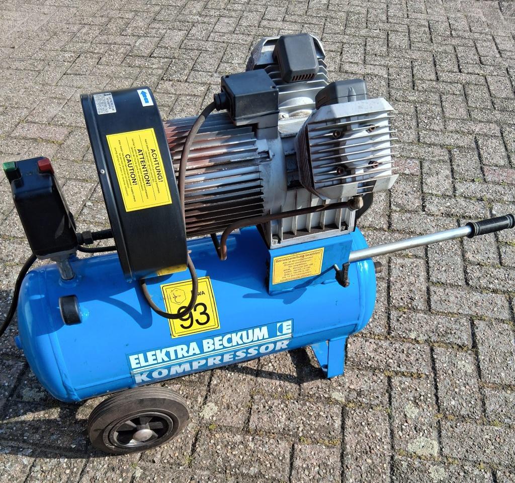 Compressor, Ophalen, Gebruikt, 6 tot 10 bar, Olievrij