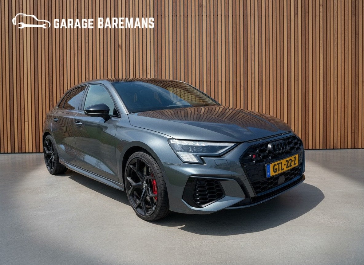 Audi S3 Sportback 2.0 TFSI S3 quattro (bj 2021, automaat), Auto's, Automaat, S3, Automatische klimaatregeling, Gebruikt