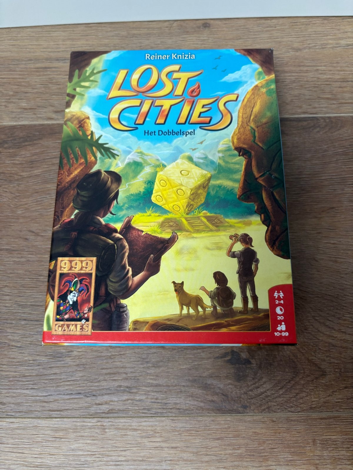 Lost Cities: Het Dobbelspel - Avontuurlijk bordspel, Hobby en Vrije tijd, Drie of vier spelers, Ophalen of Verzenden, Zo goed als nieuw