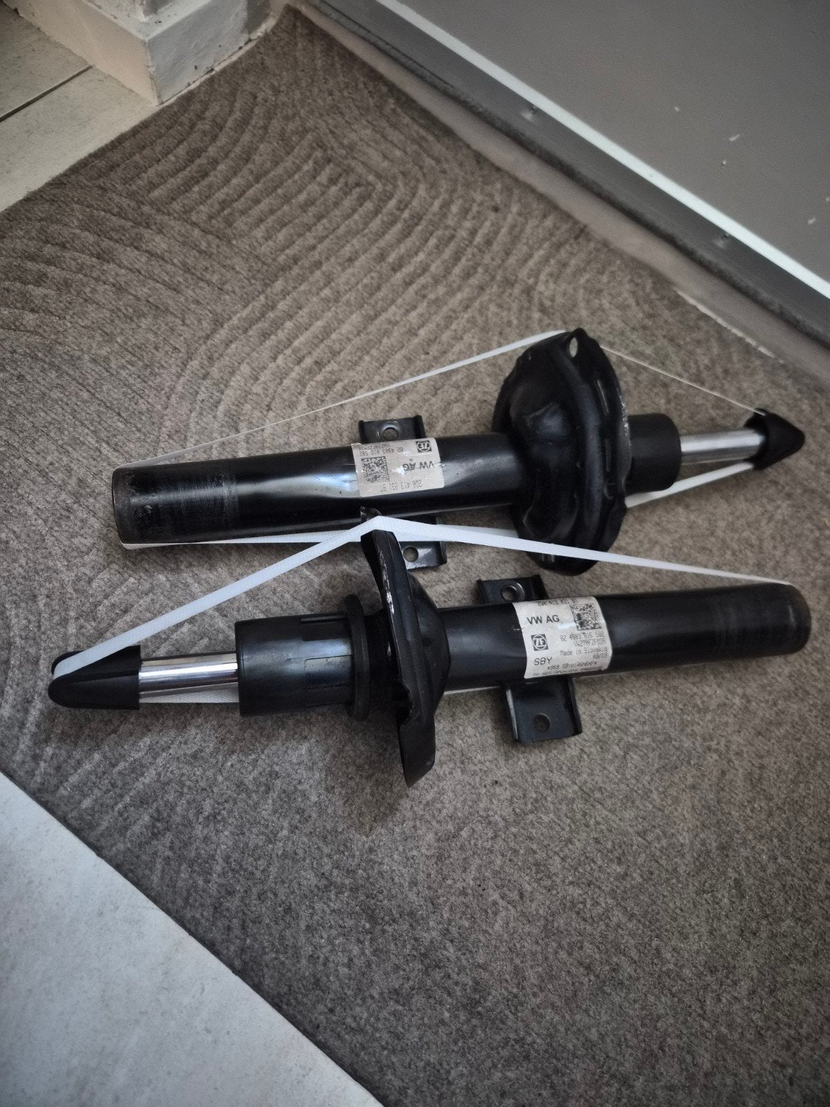 Schokbrekers VW POLO 2G 2018 Origineel, weinig gebruikt....., Ophalen of Verzenden, Gebruikt, Seat