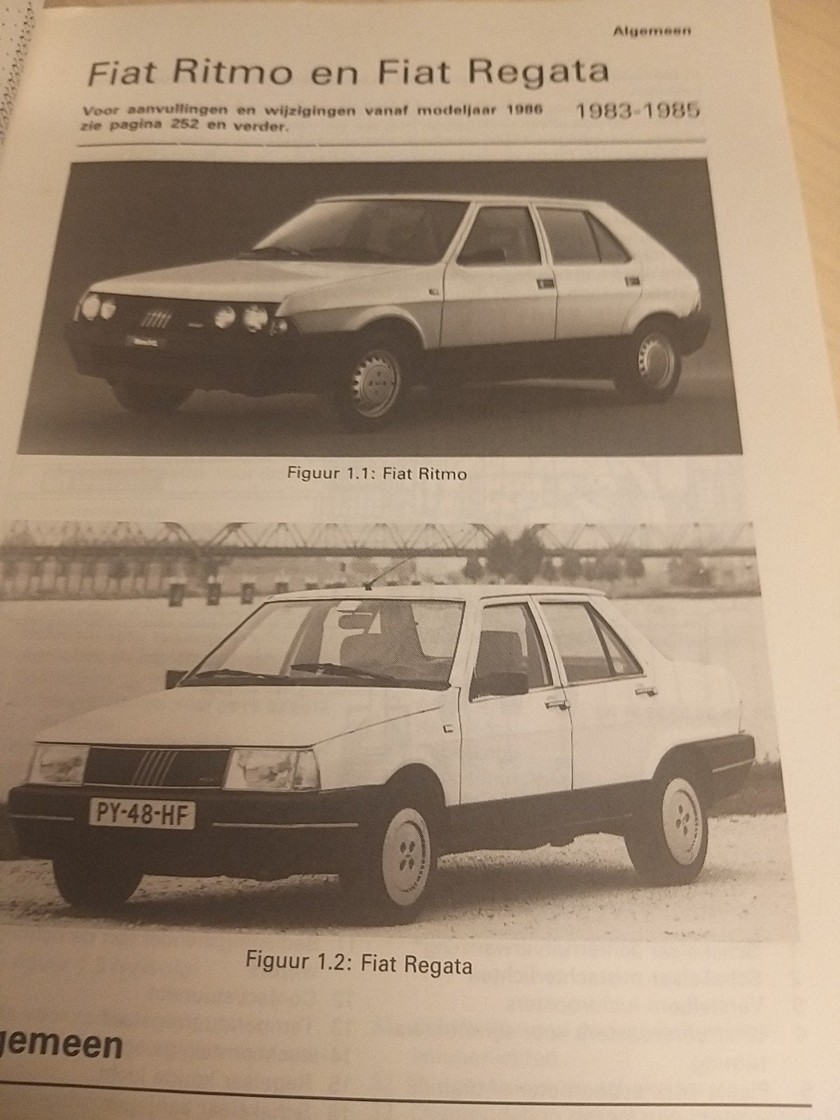 1983 1988 dikke 300blz Fiat Ritmo Regata vraagbaak izgst, Ophalen of Verzenden