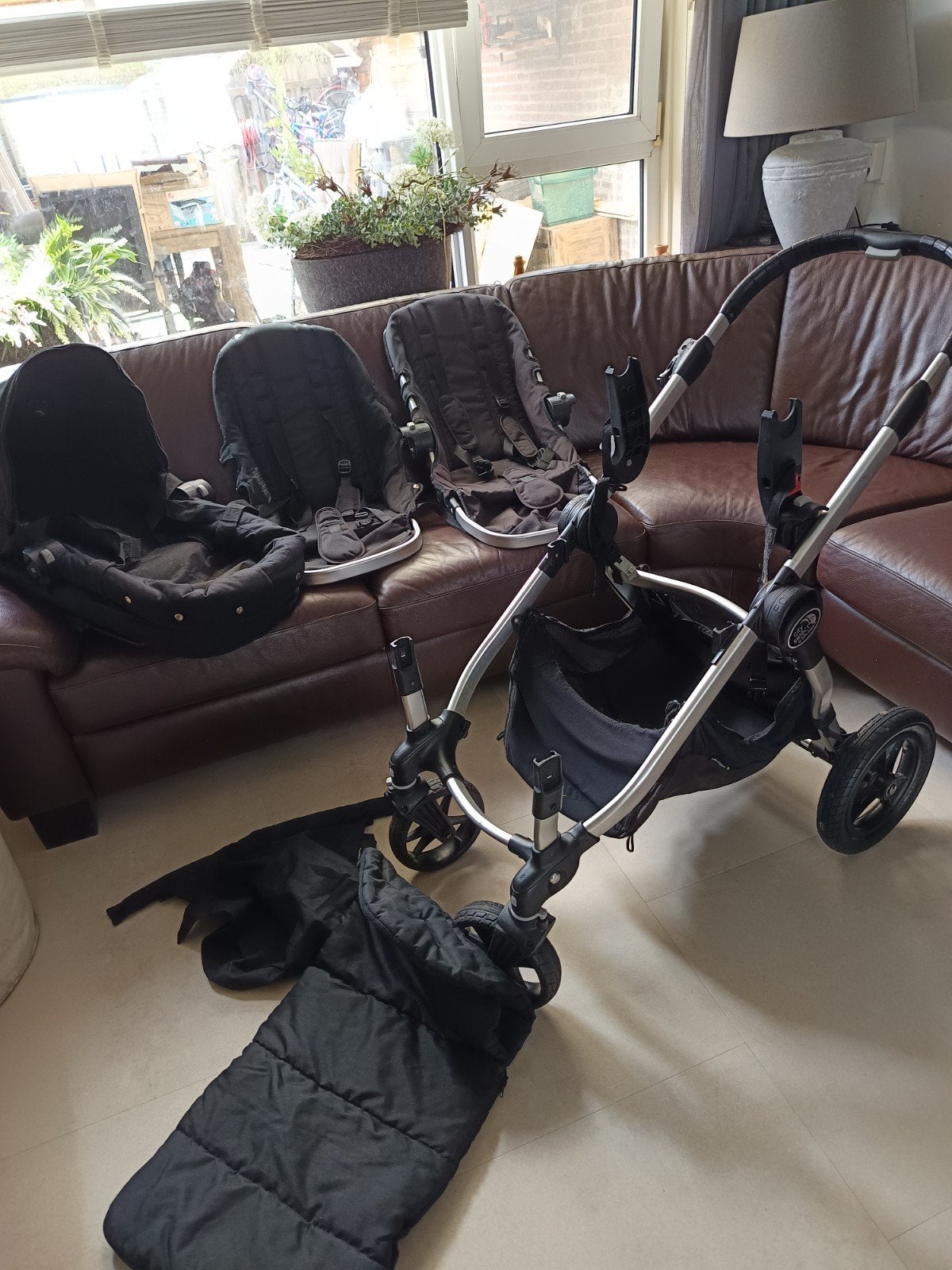 Baby Jogger city select, Kinderen en Baby's, Buggy's, Ophalen, Gebruikt, Overige merken, Verstelbare rugleuning