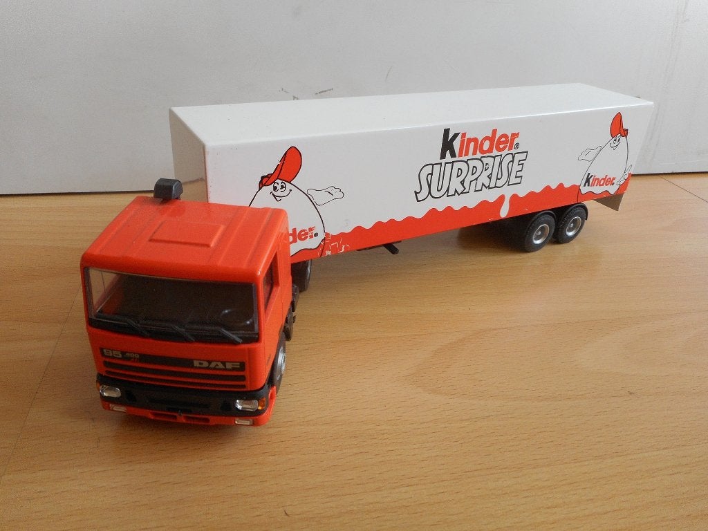 Lion Car Daf 95 "KInder Surprise", Ophalen of Verzenden, Nieuw, Bus of Vrachtwagen, Lion Toys