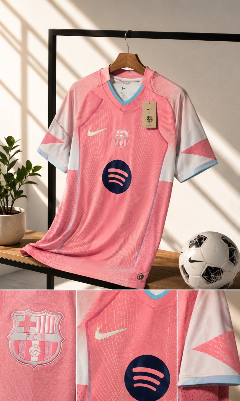 Barcelona uitshirt - Alle maten beschikbaar, Maat S, Ophalen of Verzenden, Nieuw, Shirt