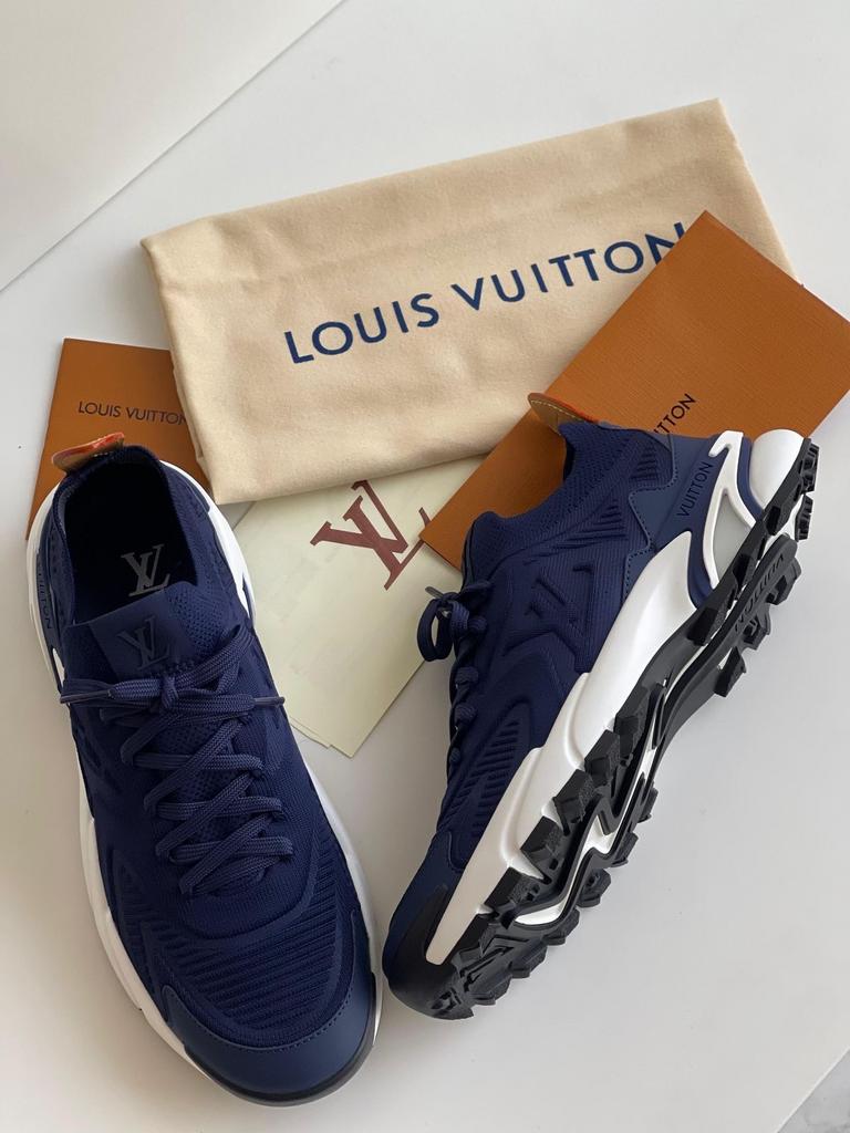 Louis Vuitton Runner Tatic Sneakers Maat 43, Ophalen, Nieuw, Blauw, Sneakers of Gympen
