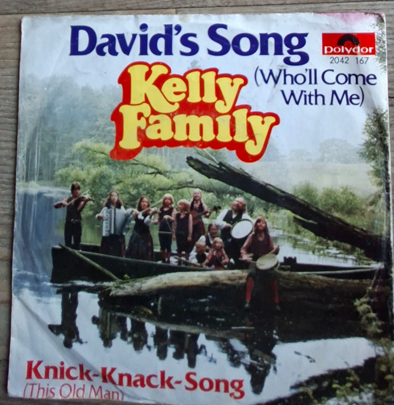 The Kelly Family - David's Song (Who'll Come With Me) LP, LP, Gebruikt, 7 inch, Ophalen of Verzenden