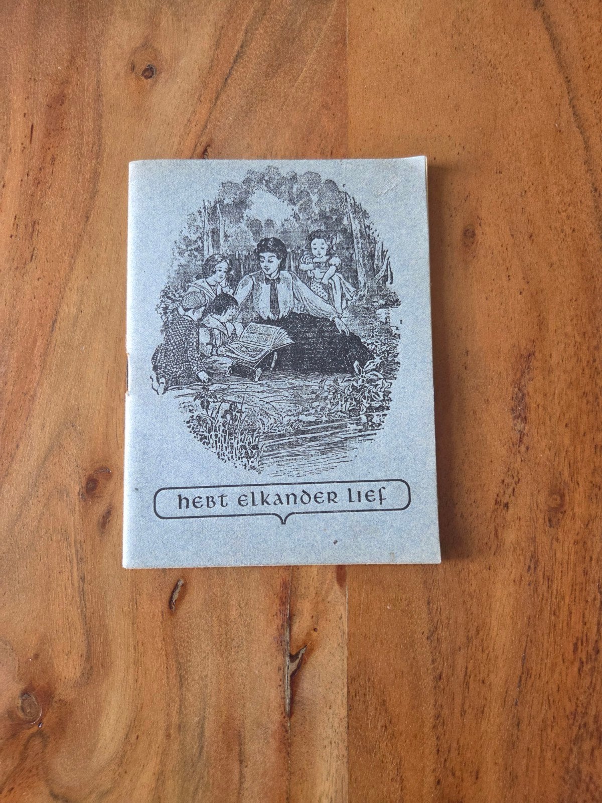 Zeldzaam antiek Adventisten boekje: "Hebt elkander lief" - O, Antiek en Kunst, Antiek | Religie, Ophalen of Verzenden