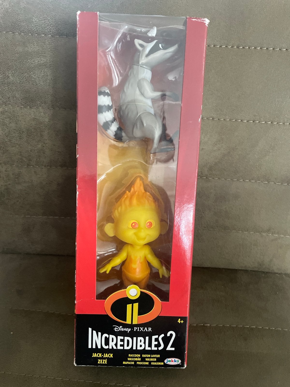 Disney Pixar Incredibles 2 Jack-Jack & Raccoon Figurenset, Ophalen, Nieuw