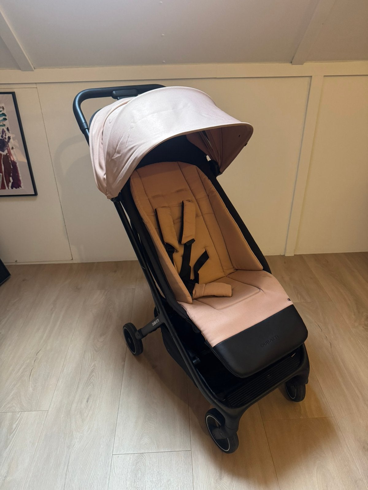 Buggy Dubatti smart - Pink/brown, Kinderen en Baby's, Ophalen, Zo goed als nieuw