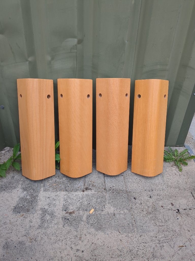 Auping Auronde hoekpoten 48 cm beuken, Bruin, Tweepersoons, Ophalen of Verzenden, Zo goed als nieuw