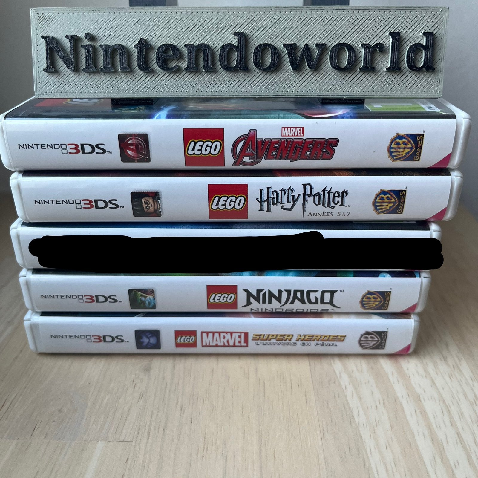 4 x LEGO Nintendo 3ds, Avontuur en Actie, 1 speler, Ophalen of Verzenden, Zo goed als nieuw