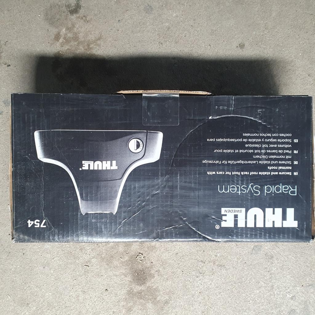 Thule Rapid System 754 dakdragers nieuw in doos, Auto diversen, Dakdragers, Ophalen of Verzenden