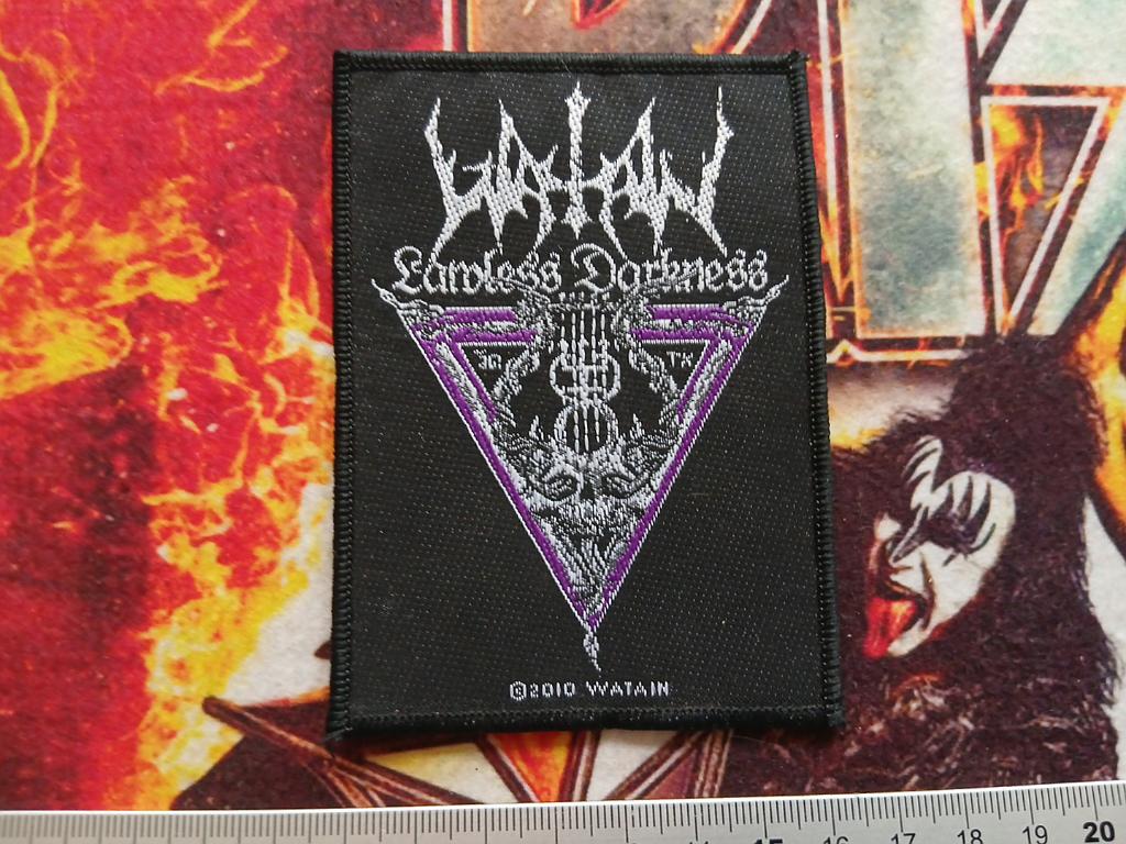 Watain mooie 2010 lawless darkness patch w50 metal BD, Verzenden, Nieuw, Kleding