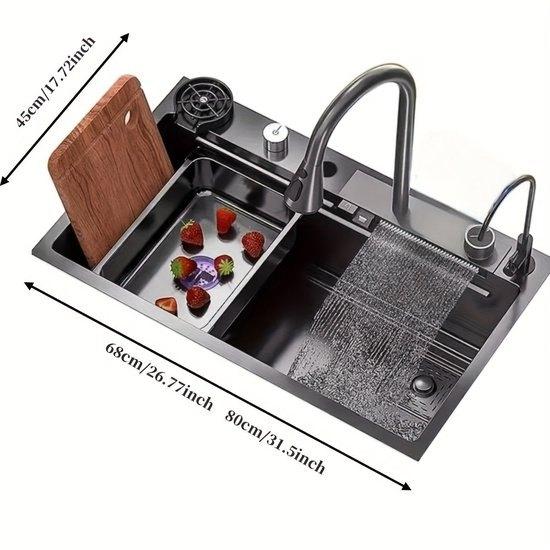 Keukenspoelbak – Spoelbak Keuken – Enkele Spoelbak, Corvance B.V., Verzenden, Nieuw, Corvancebol@gmail.com