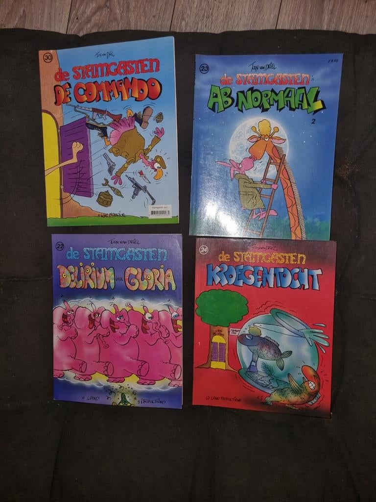 C.a. 20 stuks De Stijngasten stripboeken -ook los tekoop, Meerdere stripboeken, Ophalen of Verzenden, Gelezen, Teun van Diepen