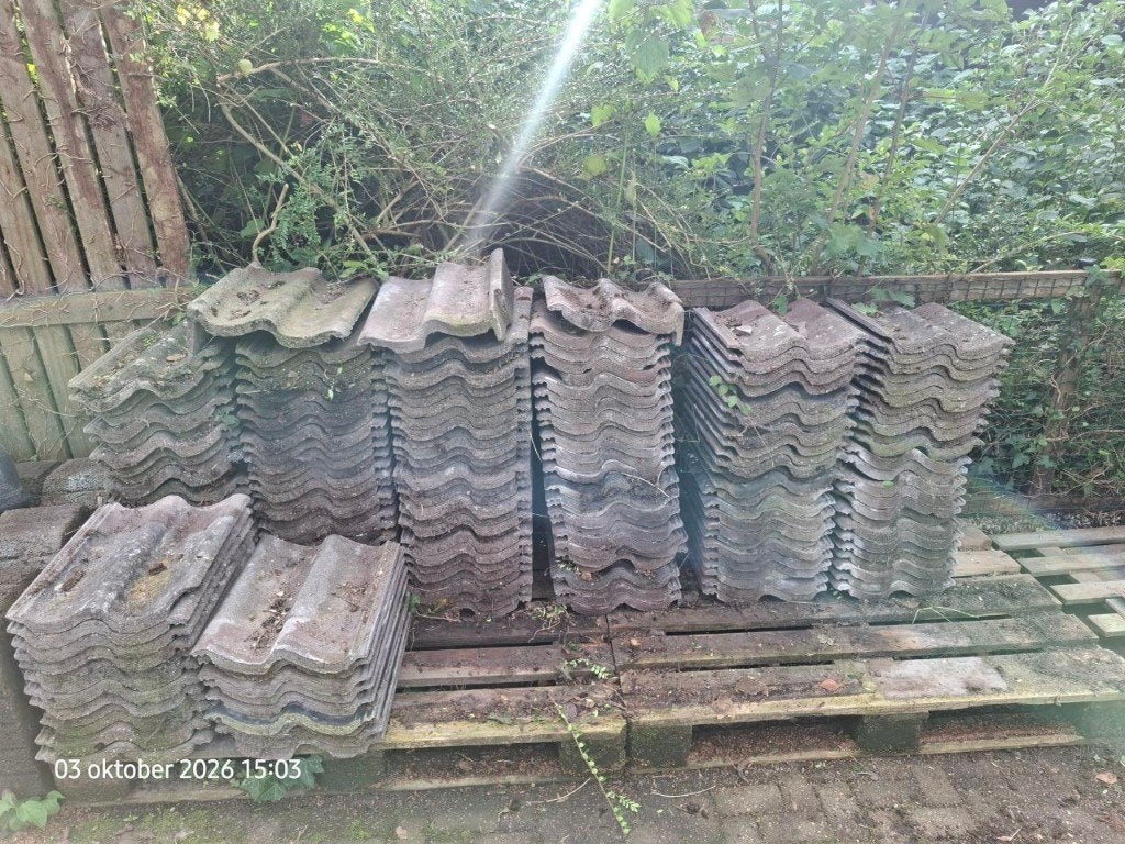 Dakpannen, Ophalen, Gebruikt